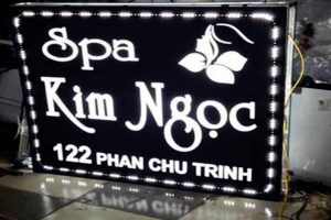 Biển led vẫy spa
