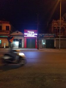 Biển chữ nổi có đèn công ty TVTek