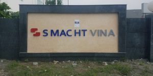 Biển công ty SMAC HT Vina