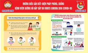 Poster tuyên truyền phòng chống covid